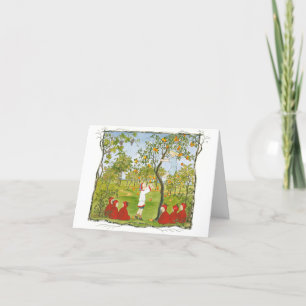 Carte De Remerciements Illustration vintage par Sibylle Von Olfers