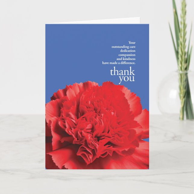 Carte De Remerciements Ils ont fait une différence (Devant)