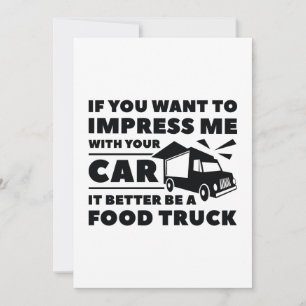 Carte De Remerciements Impress Food Truck