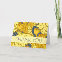 Impression de motif de tulipe : Art nouveau bleu j