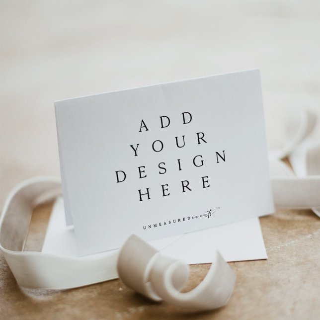 Carte De Remerciements Impression pliée (Carte de remerciements) (Créateur téléchargé)