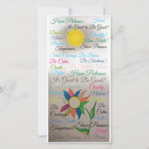 Carte De Remerciements Inspiré