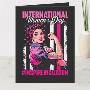Carte De Remerciements Inspirez l'inclusion 8 mars International