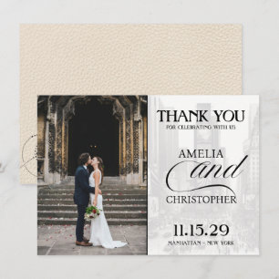 Carte De Remerciements Ivory New York City Passport