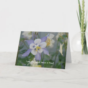 Carte De Remerciements J'ai le Joy of Jesus in You !