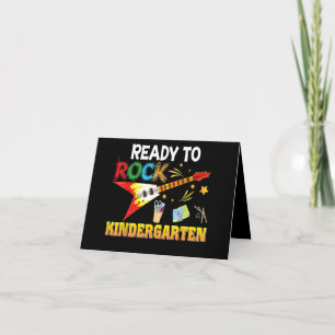 Carte De Remerciements J'ai Ready To Rock