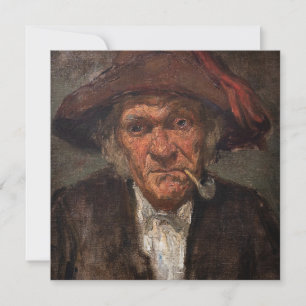 Carte De Remerciements James Whistler - Un homme fume un tuyau