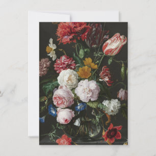 Carte De Remerciements Jan Davidsz. De Heem - La Vie Toujours Fleurie