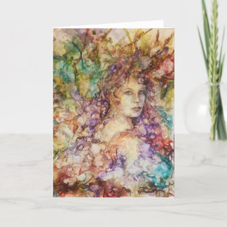 Carte De Remerciements "Jardin anglais"