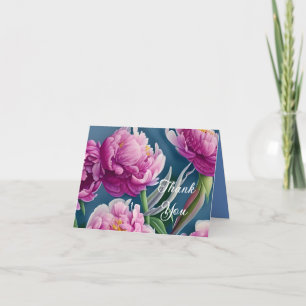 Carte De Remerciements Jardin de campagne enchanteresse