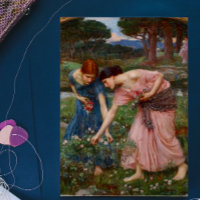 Jardin Romantique Vintage Femmes Préraphaélite