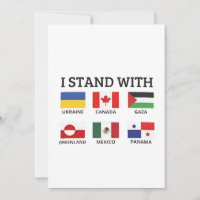Je Suis Avec Le Canada Mexique Gaza Ukraine
