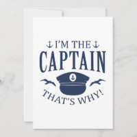 Je suis le capitaine