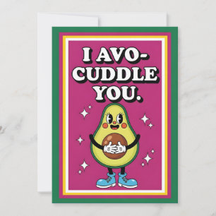 Carte De Remerciements Je T'Avo-Cuddle Vous cadeau punisseur romantique d