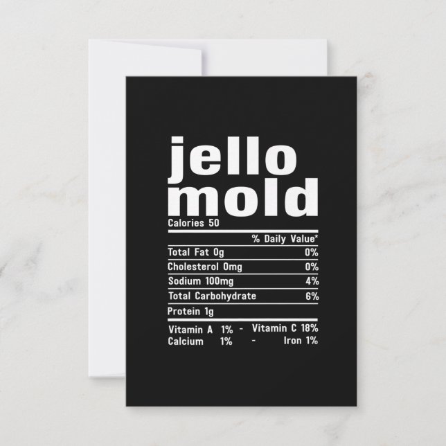Carte De Remerciements Jello Mold Nutrition Facts Family Matching Christa (Devant)