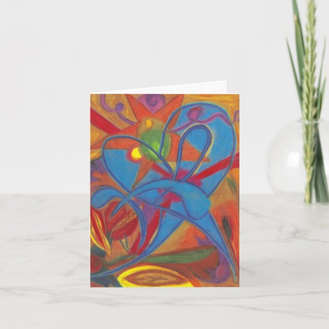 Carte De Remerciements "Jésus t'aime" (Devant)