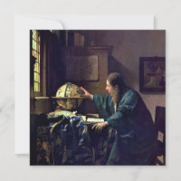 Johannes Vermeer - L'astronome