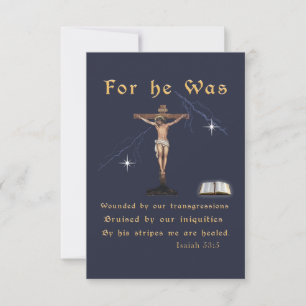 Carte De Remerciements John 3:16