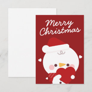 Carte De Remerciements Joli Noël simple et amusant