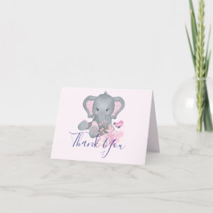 Carte De Remerciements Jolie voiture de remerciement pour baby shower à l