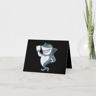 Carte De Remerciements Joueur de requin - Dons de requin amusants