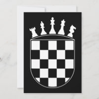 Joueur d'échecs Cadeaux pour Croates Drapeau Croat