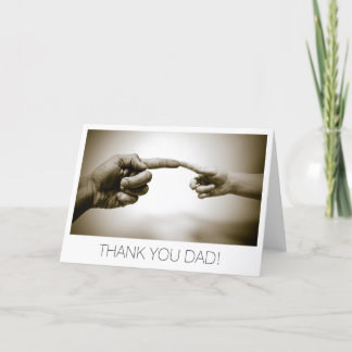 Carte De Remerciements Jour de Papa Fathers