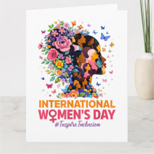 Carte De Remerciements Journée internationale des femmes