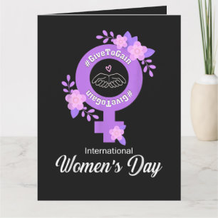Carte De Remerciements Journée internationale des femmes 8 mars