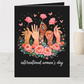 Carte De Remerciements Journée internationale des femmes 8 mars 2026