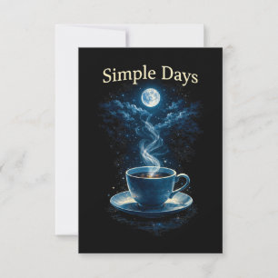Carte De Remerciements Jours Simples