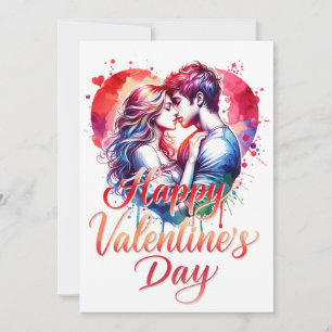Carte De Remerciements Joyeuse Saint-Valentin