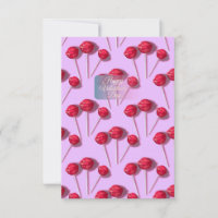 Joyeuse Saint-Valentin Sucette Mignonne Motif Rose