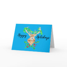 Joyeuses Fêtes Cerf