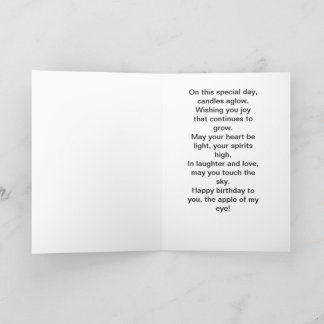 CARTE DE REMERCIEMENTS JOYEUX ANNIVERSAIRE CHANTER HUSKY PUP