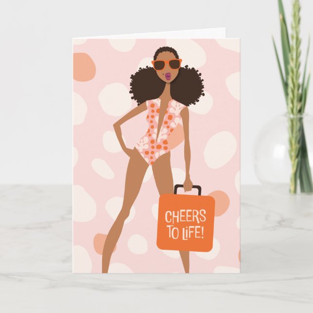 Carte De Remerciements Joyeux anniversaire - Week-end sans cocktails (Devant)