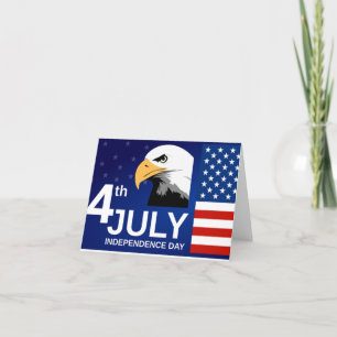 Carte De Remerciements Joyeux Jour de l'Indépendance/4 juillet