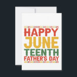 Carte De Remerciements Joyeux JuinDixième Fête des pères Mois de l'histoi<br><div class="desc">drôle,  cadeau,  anniversaire,  jundix,  père,  papa,  histoire,  mois,  papa</div>