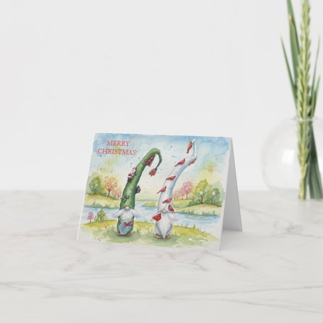Carte De Remerciements Joyeux Noël  (Devant)
