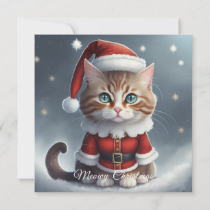 Carte De Remerciements Joyeux Noël parfait ~ Meow ^-^