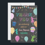 Carte De Remerciements Jump Birthday Chalkboard Kid Trampoline Party<br><div class="desc">Personnalisez cette incroyable Jump Birthday Chalkboard Kid Trampoline Party grâce carte avec vos détails facilement et rapidement. Tous les textes sont modifiables ! Pour une personnalisation plus avancée de ce design, il suffit de sélectionner le bouton "Customiser / Personnaliser ce modèle" ci-dessus ! Objets correspondants disponibles dans la collection !...</div>