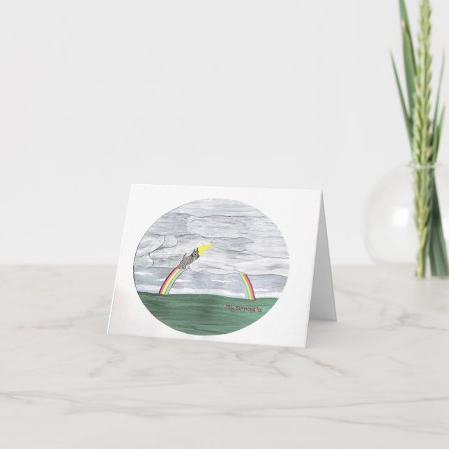 Carte De Remerciements "Jusqu'à ce que nous nous rencontrions à nouveau c (Devant)