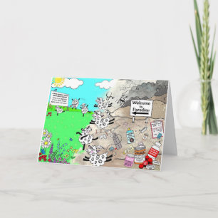 carte de remerciements "Juste Au Coin"