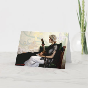 Carte De Remerciements Juste un couple de filles par Harry Watrous