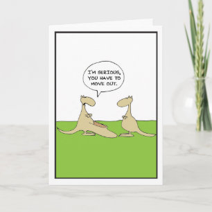 Carte De Remerciements Kangaroos - Bandes Dessinées Half Baked