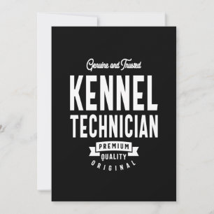 Carte De Remerciements Kennel Technician Job Title Cadeau