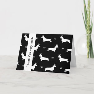 Carte De Remerciements King Short Hair Dachshund - motif 2