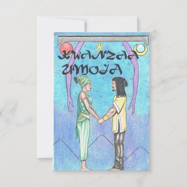 Carte De Remerciements Kwanzaa (Devant)