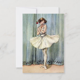 Carte De Remerciements La Ballerine de Florence Anderson