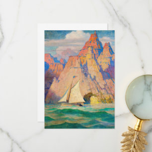 Carte De Remerciements La bonaventure de Newell Convers Wyeth